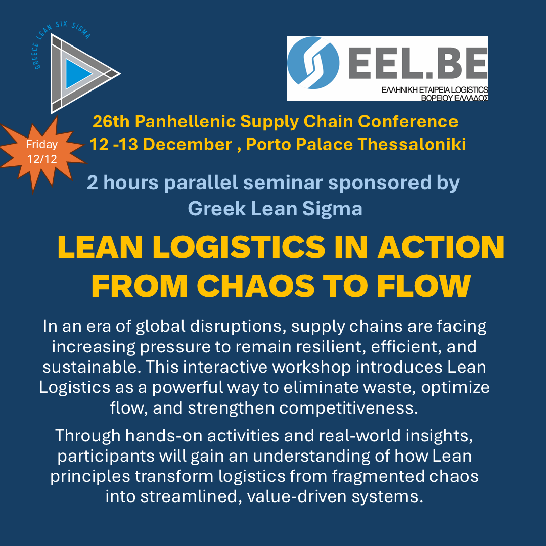 Free Seminar* 12-12-2025: Lean Logistics in Action – From Chaos to Flow ...
