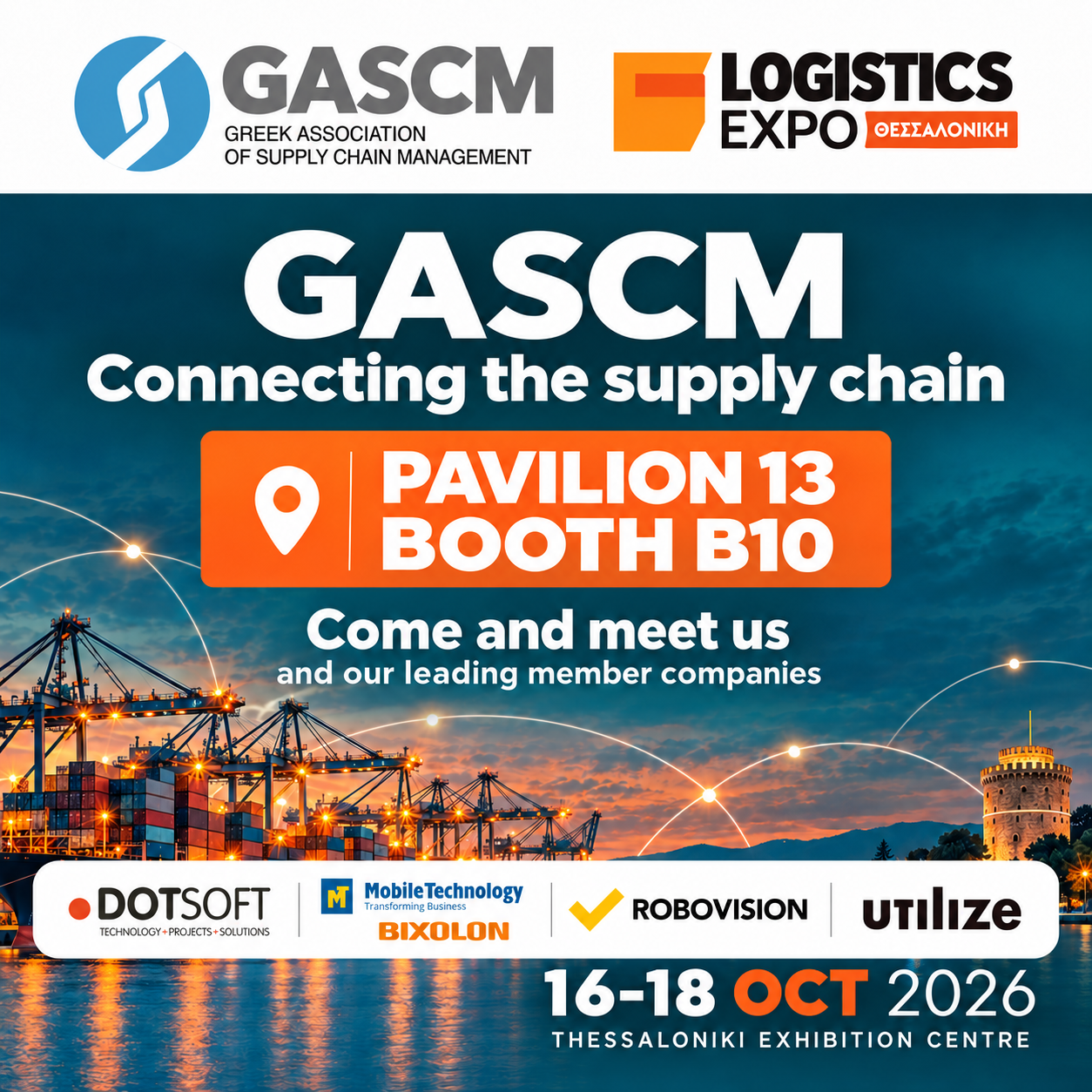 EELBE GASCM at Logistics Expo Thessaloniki 2026